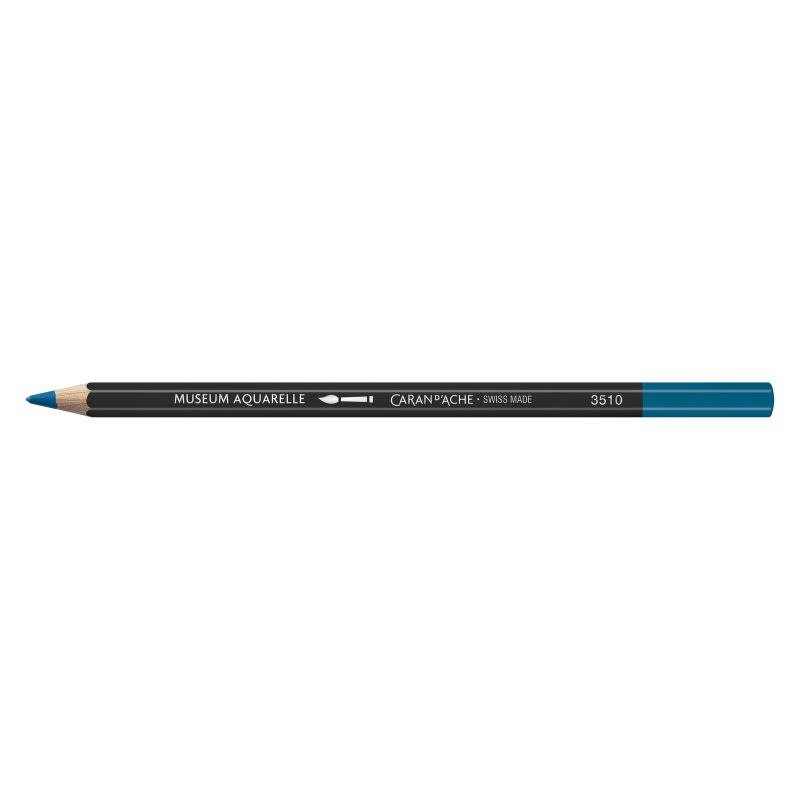 CARAN D'ACHE Museum Aquarelle crayon bleu turquoise