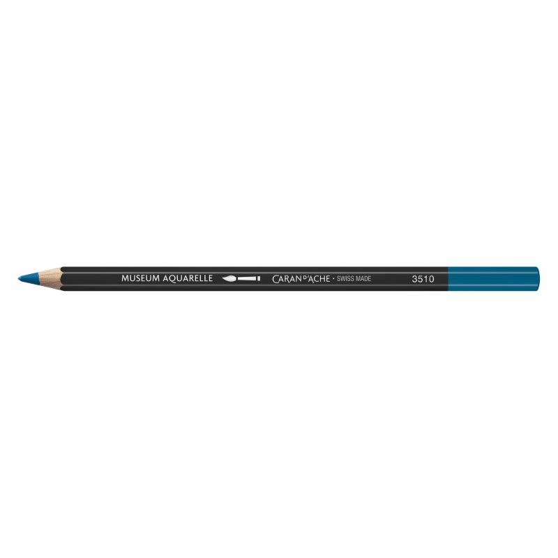 CARAN D'ACHE Museum Aquarelle crayon bleu turquoise