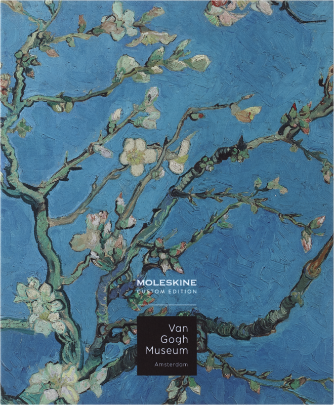 MOLESKINE Coffret collector Musée Van Gogh Carnet de croquis, cahier, crayon et taille-crayon