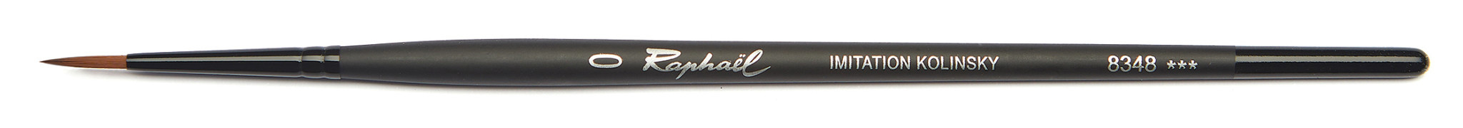 RAPHAEL Stradivarius Pinceau Imitation Kolinsky rond pointe fine effilée n°0