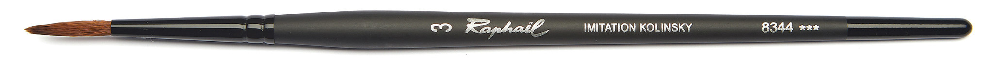 RAPHAEL Stradivarius Pinceau Imitation Kolinsky rond pointe fine n°3