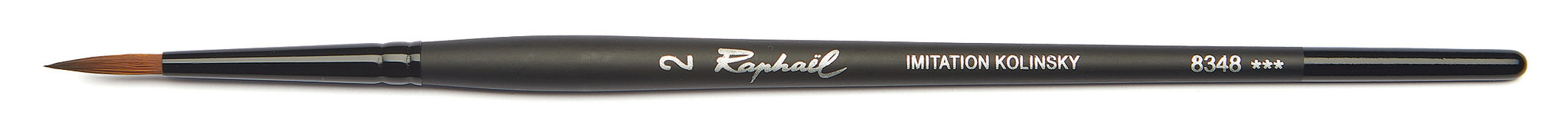RAPHAEL Stradivarius Pinceau Imitation Kolinsky rond pointe fine effilée n°2