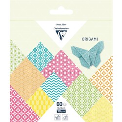POLLEN * Origami, Pochette De 60 Feuilles 15X15Cm 70G, Eté
