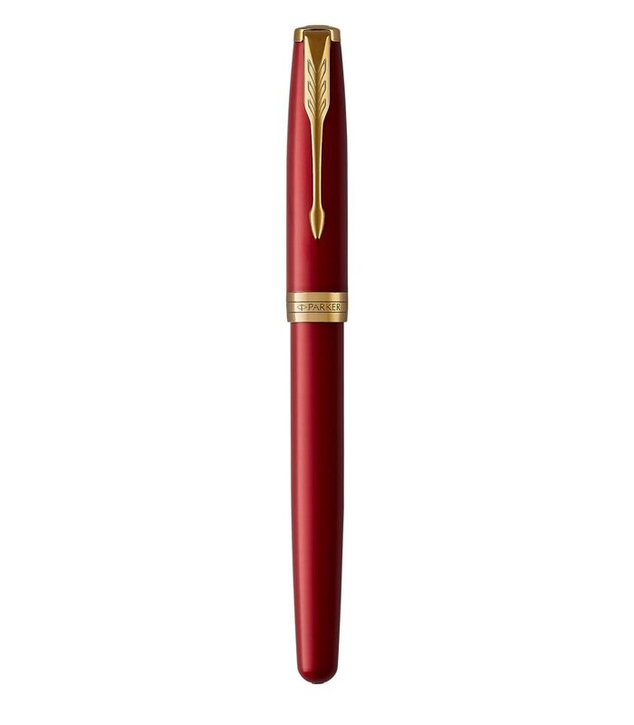 PARKER Sonnet  Rouge Gt Plume  Acier M