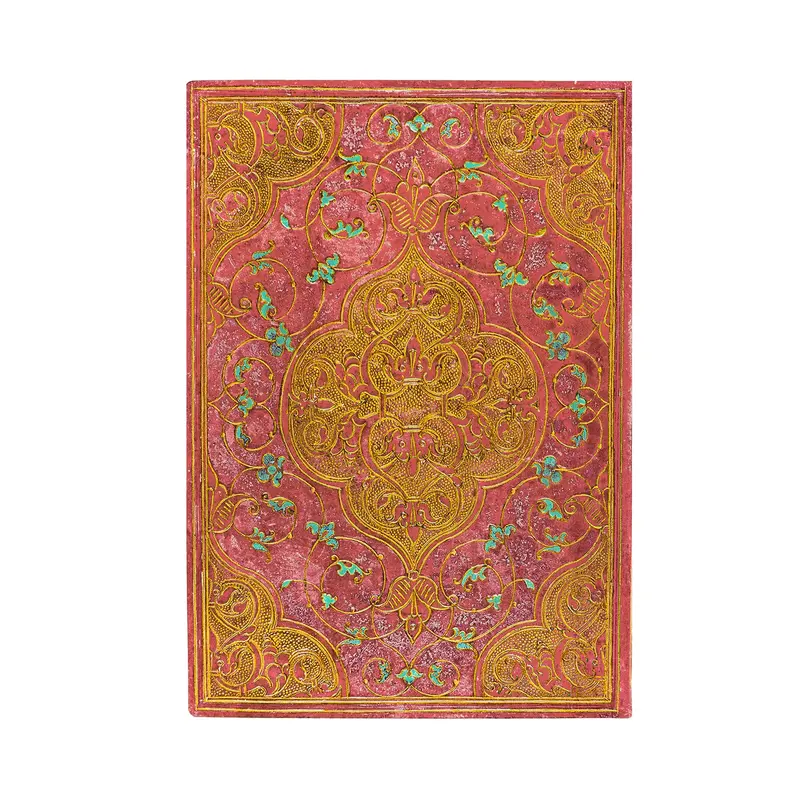 PAPERBLANKS Carnets Flexis À Couverture Souple Chroniques Roses Midi Non Ligné