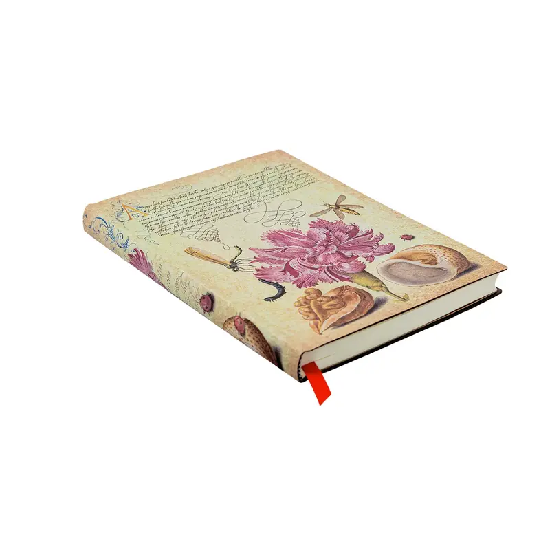 PAPERBLANKS Carnets Flexis À Couverture Souple Œillet Rose Midi Ligné