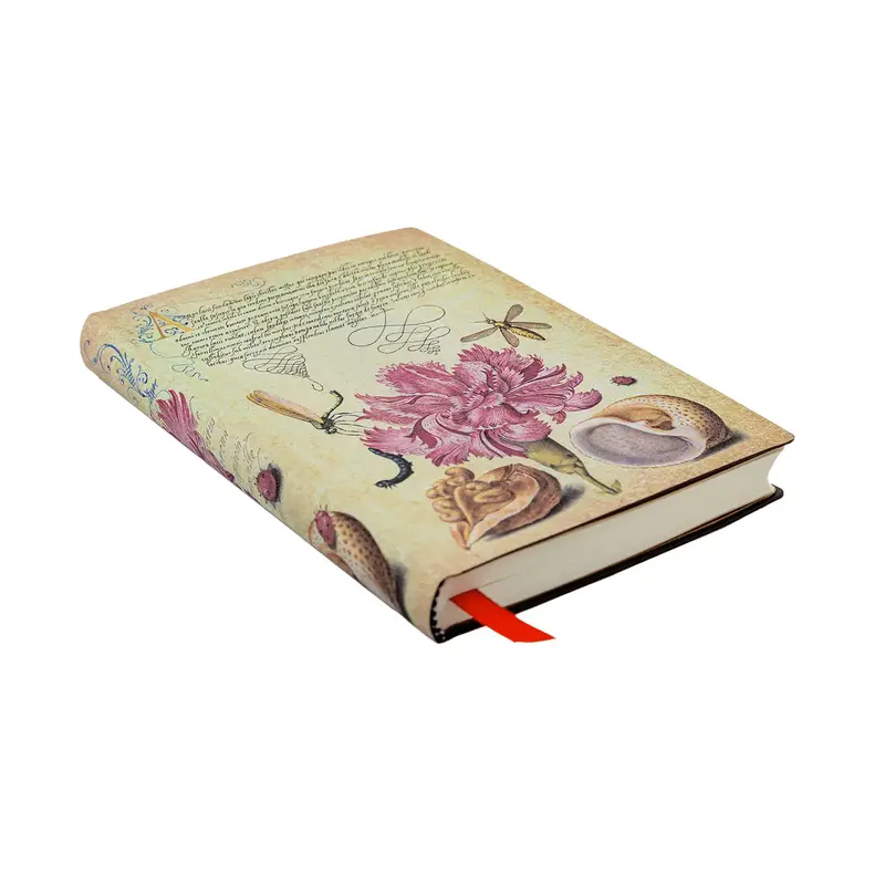 PAPERBLANKS Œillet Rose Mini Ligné Flexis