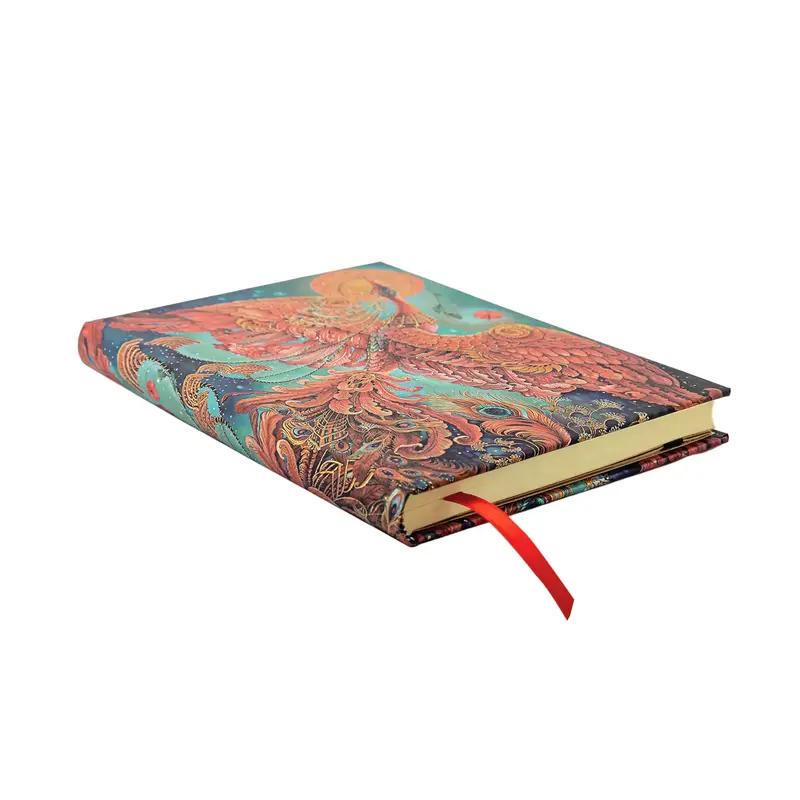 PAPERBLANKS Carnets À Couverture Rigide Oiseau de Feu Midi Ligné