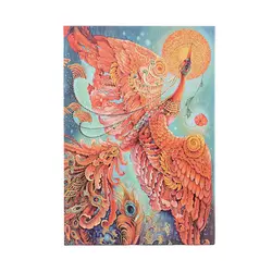 PAPERBLANKS Carnets à couverture rigide Oiseau de Feu Midi Ligné
