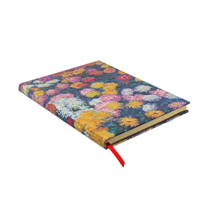 PAPERBLANKS Les Chrysanthèmes de Monet Ultra Non Ligné