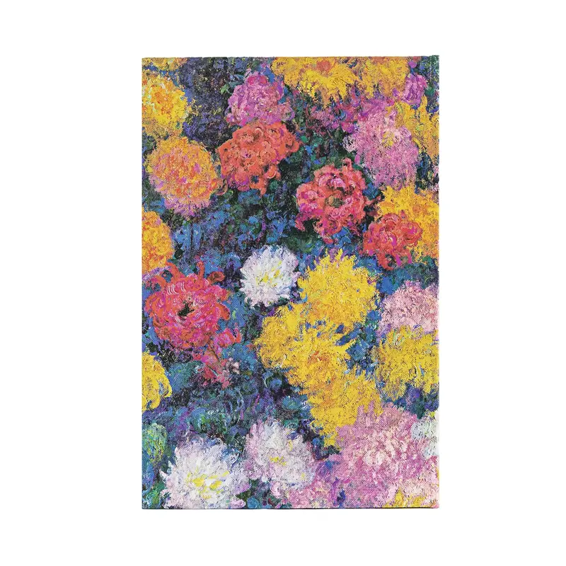 PAPERBLANKS Les Chrysanthèmes de Monet Mini Ligné