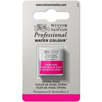 WINSOR & NEWTON Pro Watercolour 1/2G 448 Rose Opera Row