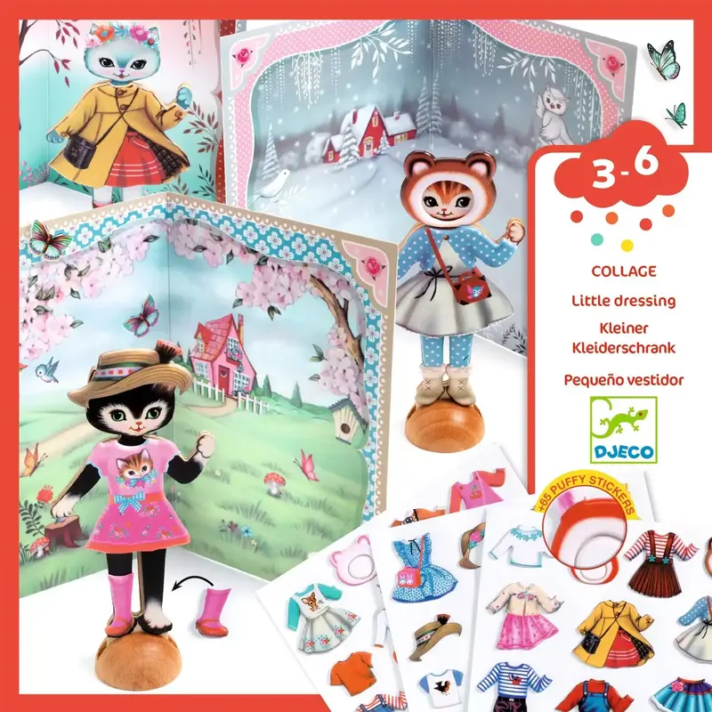 DJECO Collage Little Dressing