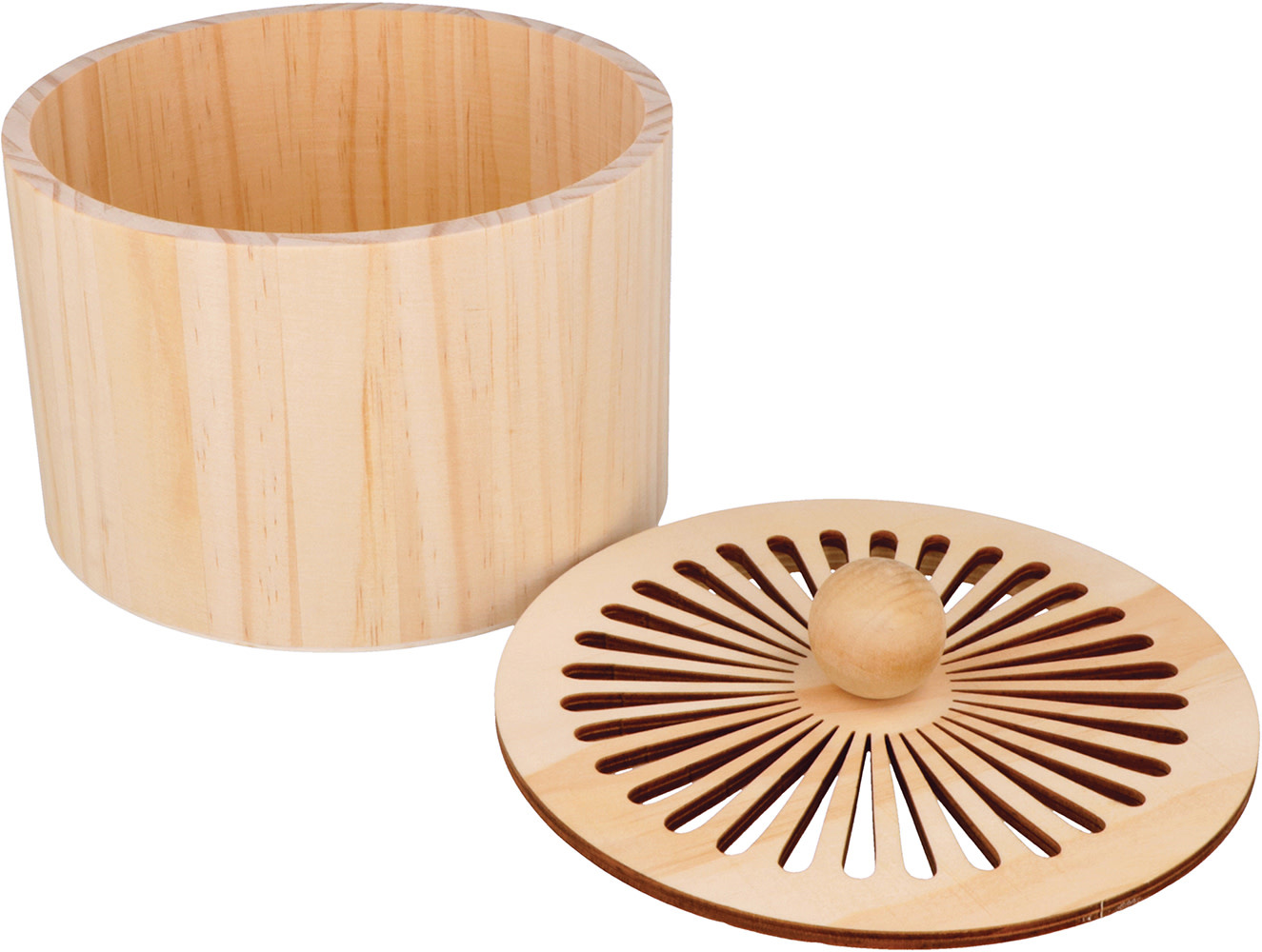 ARTEMIO Boîte Ronde Boho Petit Modèle