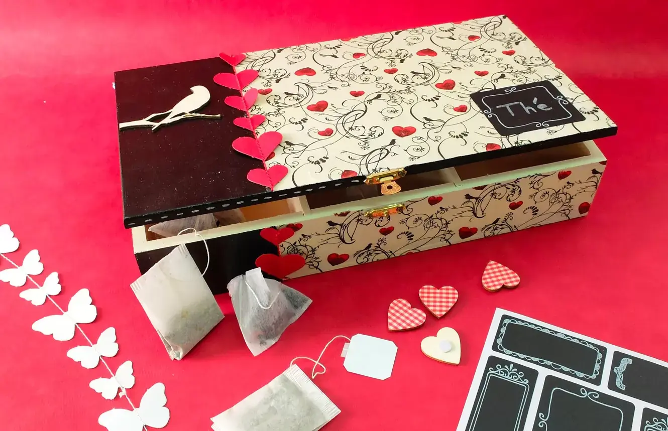 GRAINE CREATIVE Boite A Tisane 300X160X60