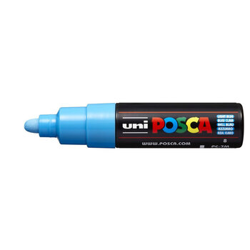 UNI-BALL POSCA MARQUEUR PC-7M Pointe large Bleu clair