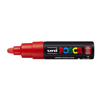 UNI-BALL POSCA MARQUEUR PC-7M Pointe large Rouge