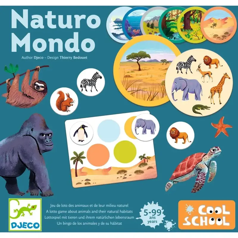 DJECO Cool  School Naturo Mondo