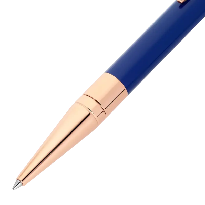 DUPONT S.T Stylo bille Iae D-Initial  Dragon Bleu