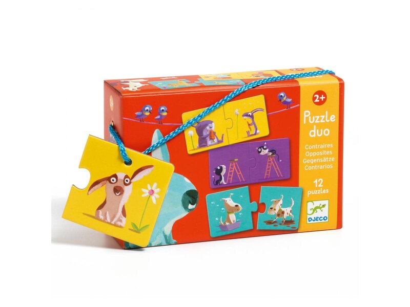 DJECO Puzzles Duo-Trio Contraire