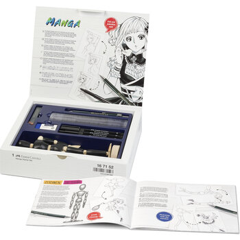 FABER CASTELL Kit d'apprentissage Manga