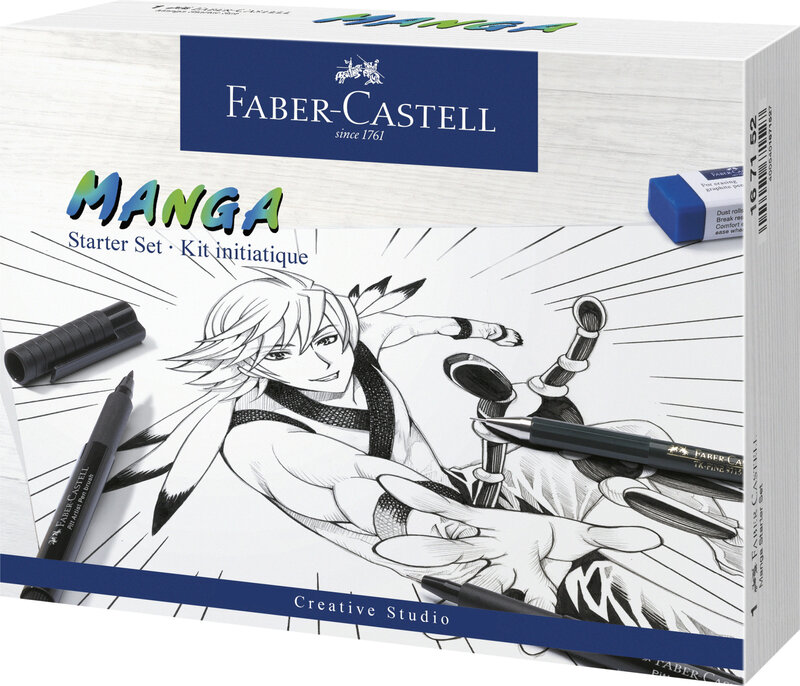 FABER CASTELL Kit d'apprentissage Manga