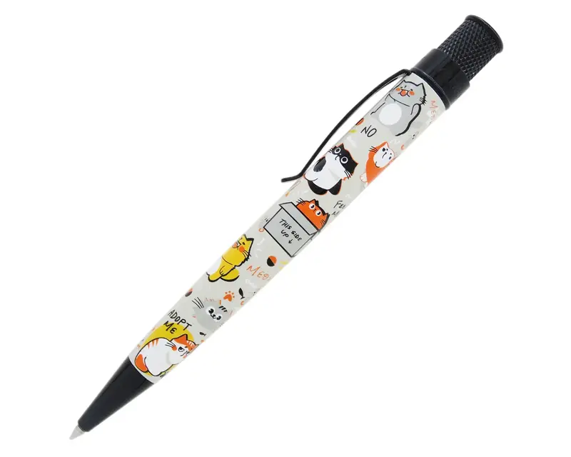 RETRO 51 Stylo Bille Tornado Rescue  Cat  #5