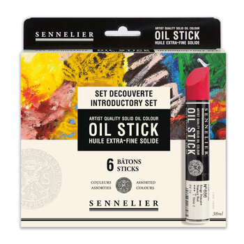 SENNELIER Etui oil stick 6x38ml - Set Découverte