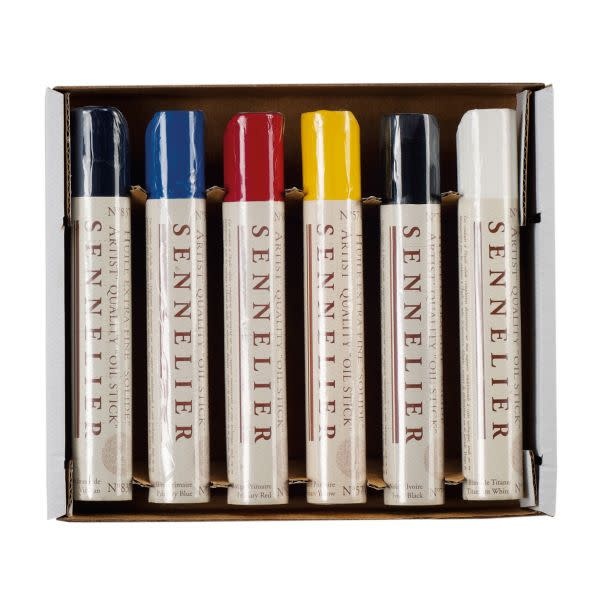 SENNELIER Etui oil stick 6x38ml - Set Découverte