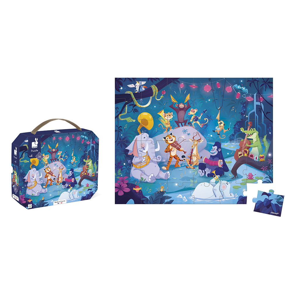 JANOD Puzzle Festivités D'Été - 36 Pcs