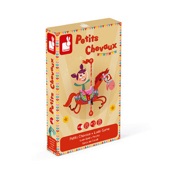 JANOD Jeu De Petits Chevaux Carrousel