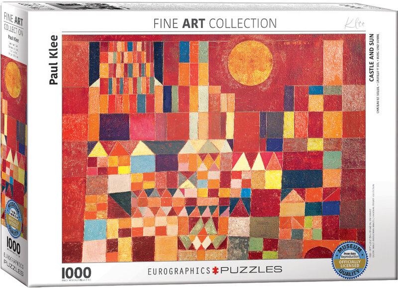 EUROGRAPHICS Puzzle 1000 KLEE - Château et soleil