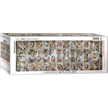 EUROGRAPHICS Puzzle Panoramic 1000 Chapelle Sixtine