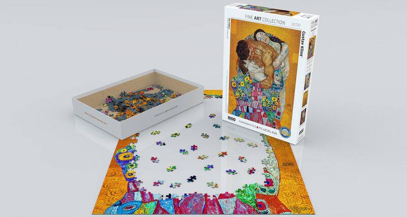 EUROGRAPHICS Puzzle 1000 KLIMT - La famille