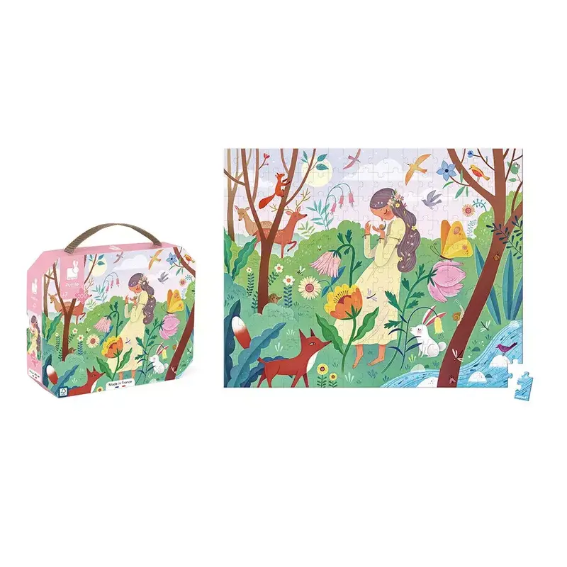 JANOD Puzzle Dame Nature - 200 Pcs