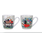 KIUB Duo Mini Mug Arrondi + Boite Ouverte Bug Art Pic Nic / Arrosoir