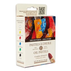 SENNELIER Etui carton Pastel Huile 6 Pastels Découverte