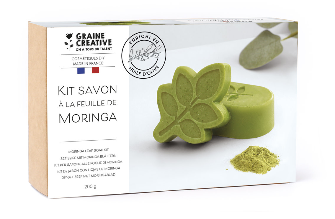GRAINE CREATIVE Kit Savon Moringa
