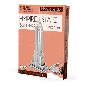 GRAINE CREATIVE Maquette 3D Mousse Empire State Building