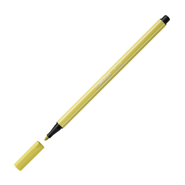STABILO Pen 68 - jaune moutarde