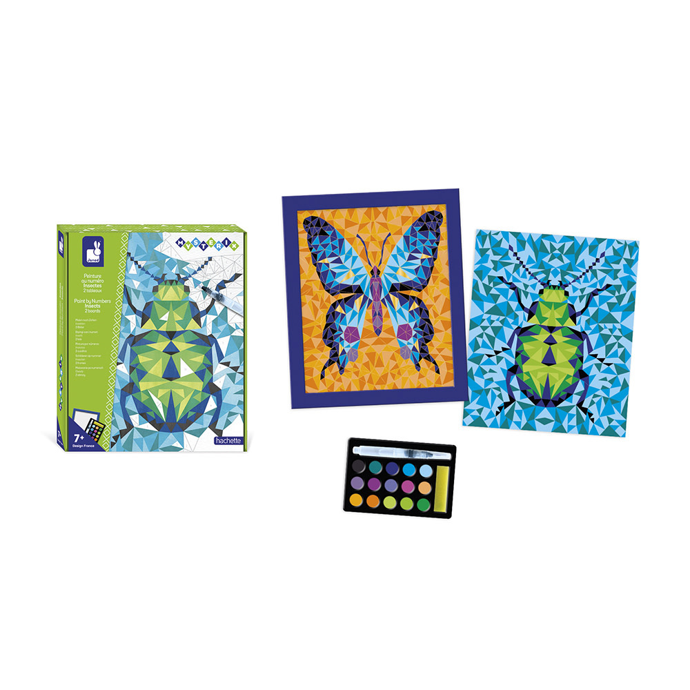 JANOD Peinture Au Numéro Insectes