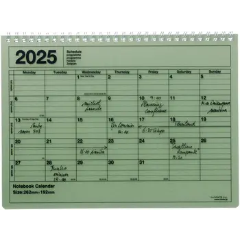 MARK'S EUROPE Calendrier 2025 Notebook M  Khaki