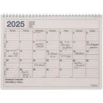 MARK'S EUROPE Calendrier 2025 Notebook M Ivory