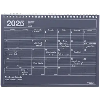 MARK'S EUROPE Calendrier 12 mois 2025 Notebook M Black