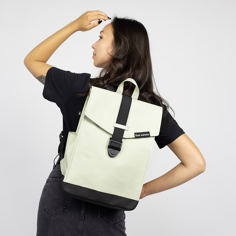 BOLD BANANA CLASSIC Envelope Almond onyx Tan/Black