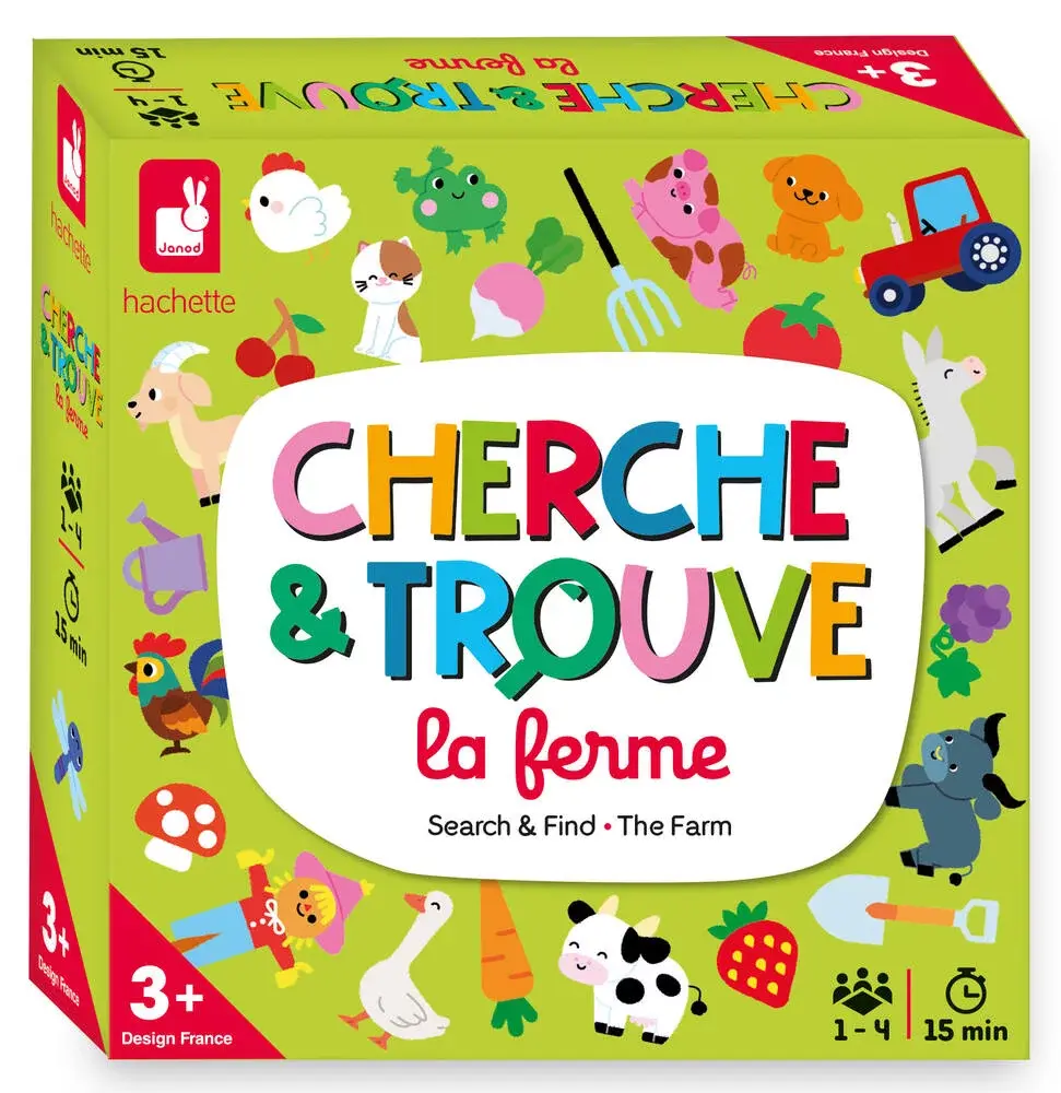 JANOD Mon Premier Cherche Et Trouve - La Ferme