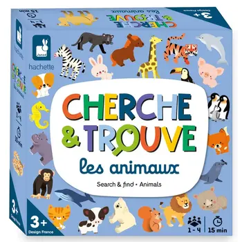 JANOD Mon Premier Cherche Et Trouve - Animaux