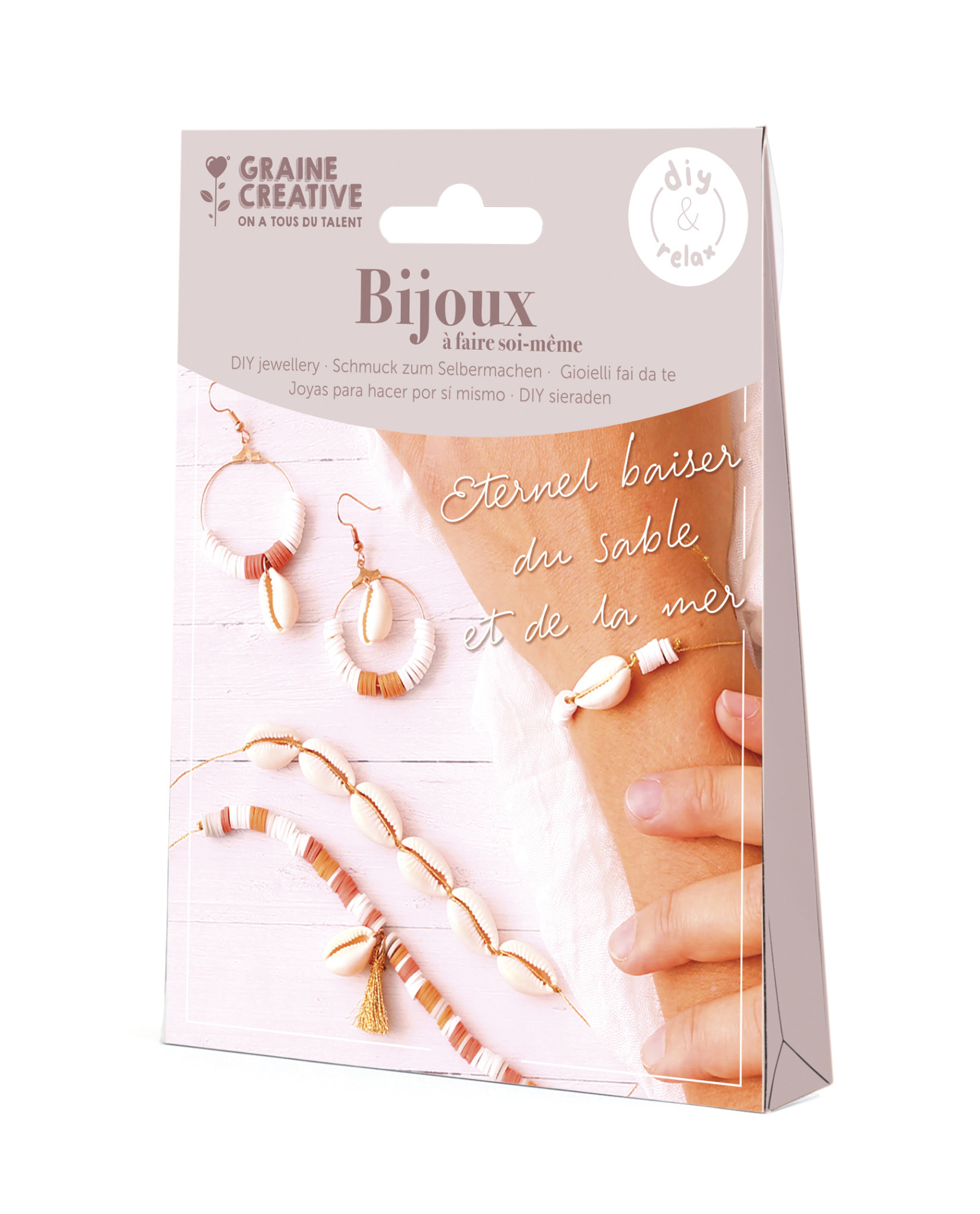 GRAINE CREATIVE Kit Bijoux Heishi