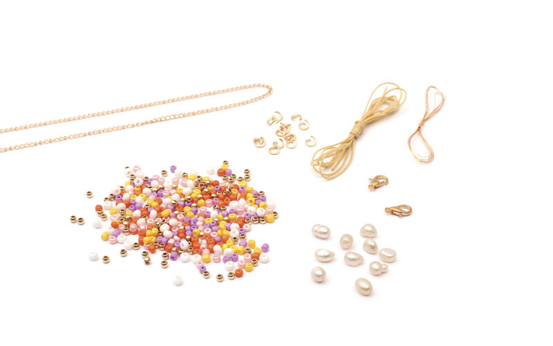 GRAINE CREATIVE Kit Bijoux Perles & Nacre