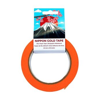DANIEL SMITH Nippon Gold Tape Ruban Adhésif pour Aquarelle papier de riz 25mm